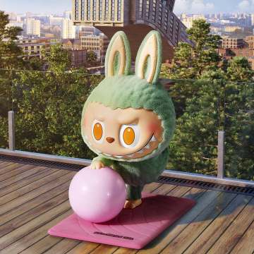 THE MONSTERS Lazy Yoga Series Figures Box