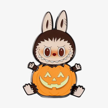 Happy Halloween Party Series- LABUBU Pumpkin Fridge Magnet Badge